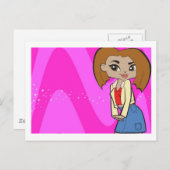 Carte postale Leo (Devant / Derrière)