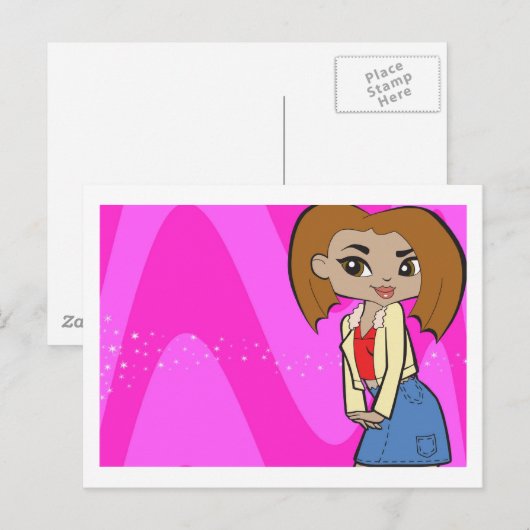 Carte postale Leo (Devant / Derrière)