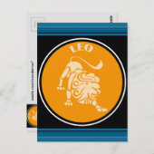 Carte postale Leo (Devant / Derrière)