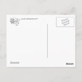 Carte postale Leo (Dos)