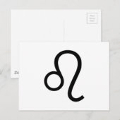 Carte Postale Leo (Devant / Derrière)