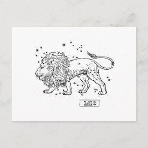 Carte Postale Leo