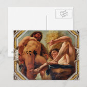 Carte Postale Leo, des Signes du Zodiaque (Devant / Derrière)