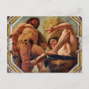 Carte Postale Leo, des Signes du Zodiaque