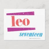 Carte Postale Leo Pink (Devant)