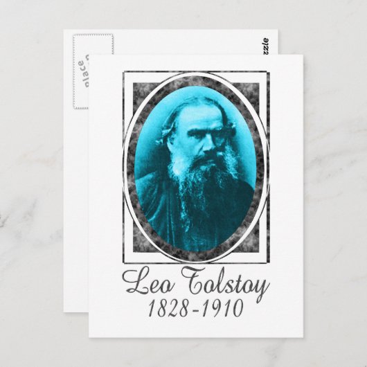 Carte Postale Leo Tolstoï (Devant / Derrière)