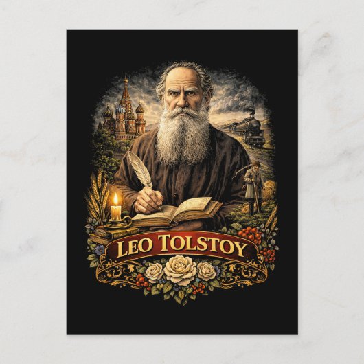 Carte Postale Léo Tolstoï (Devant)