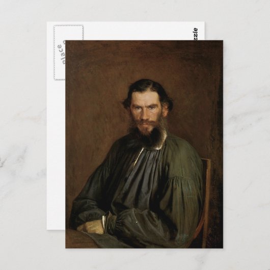 Carte Postale Leo Tolstoï (Devant / Derrière)