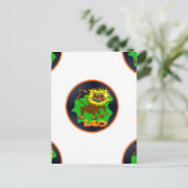 Carte Postale leo zodiaque (Debout devant)