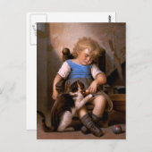 Carte Postale Léon Bazille Perrault - Sleeper inconscient (Devant / Derrière)