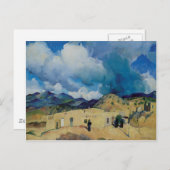 Carte Postale Leon Kroll Père Noël Fe Hills 1917 (Devant / Derrière)