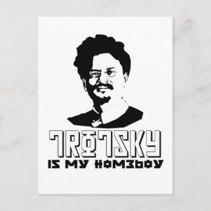 Carte Postale Leon Trotsky est mon petit garçon