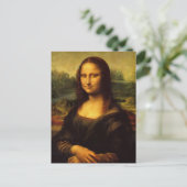 Carte Postale Léonard de Vinci, Mona Lisa (Debout devant)