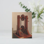 Carte Postale Leonardo Da Vinci Design (Debout devant)