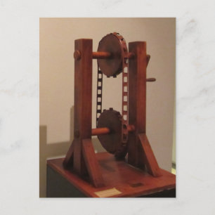 Carte Postale Leonardo Da Vinci Design