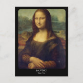 Carte Postale LEONARDO DA VINCI / Mona Lisa (Devant)