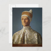 Carte Postale Leonardo Loredan Doge de Venise (Devant / Derrière)