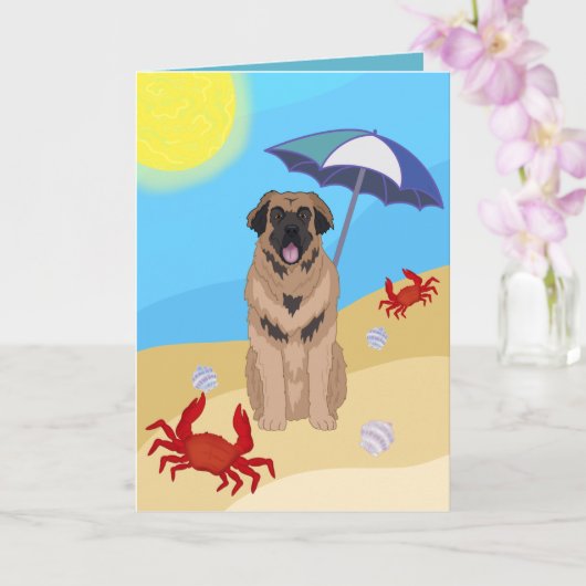Carte postale Leonberger Beach (Orchidée)