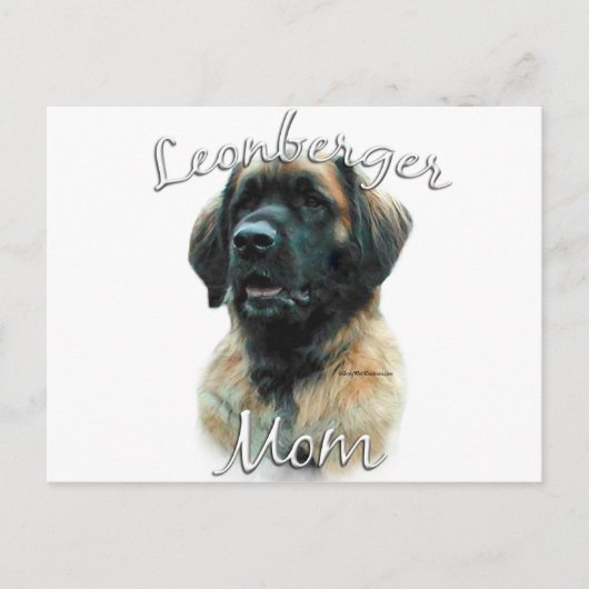 Carte Postale Leonberger Mom 2 (Devant)