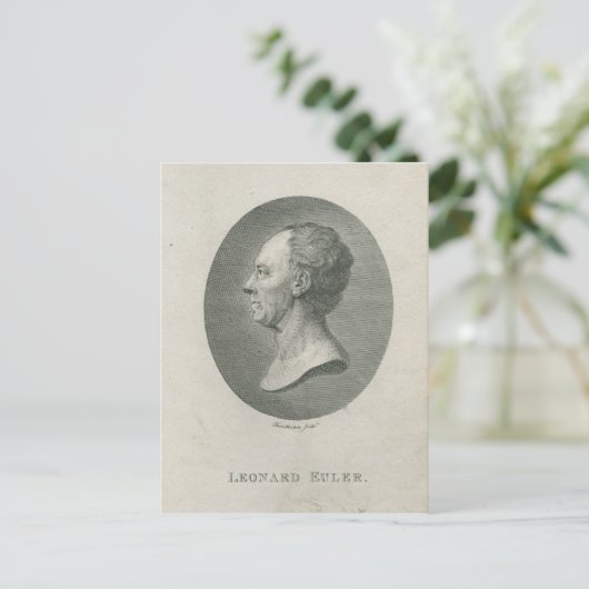 Carte Postale Leonhard Euler (Debout devant)