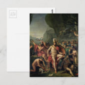 Carte Postale Leonidas à Thermopylae (Devant / Derrière)
