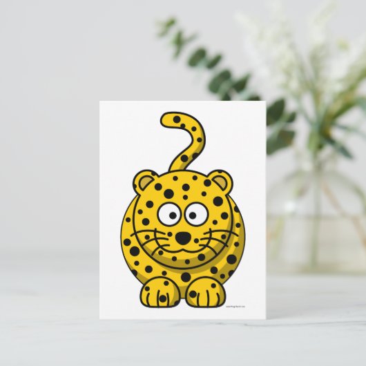 Carte Postale Leopard (Debout devant)