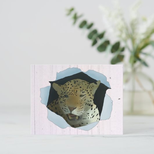 Carte Postale Leopard (Debout devant)