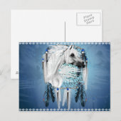 Carte postale Leopard Appy Dream Catcher (Devant / Derrière)