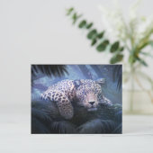 Carte Postale Leopard de la jungle mystique (Debout devant)