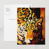 Carte Postale Leopard Gotcha (Devant / Derrière)