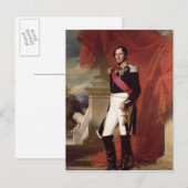 Carte Postale Léopold I 1840 (Devant / Derrière)