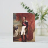 Carte Postale Léopold I 1840 (Debout devant)