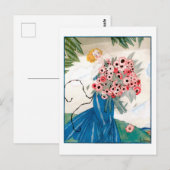 Carte Postale Lepape Art Déco Illustration Mode été (Devant / Derrière)