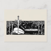 Carte Postale L'Épée Dans La Pierre (Devant)