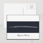 Carte Postale L'épée de Miyamoto Musashi (Devant / Derrière)