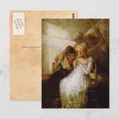 Carte Postale L'époque des vieilles femmes Francisco José de Goy (Devant / Derrière)