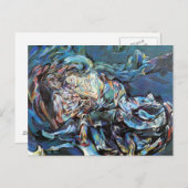 Carte Postale L'Épouse du Vent (La Tempête) (Devant / Derrière)