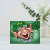 Carte Postale Leprechaun (Debout devant)