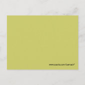 Carte Postale Leprechaun avec Flûte (Dos)