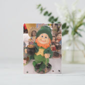 Carte Postale Leprechaun Figurine (Debout devant)
