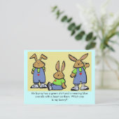 Carte Postale Lequel est mon lapin ? (Debout devant)