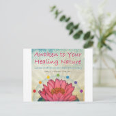 Carte Postale L'équilibre de Chakra (Debout devant)