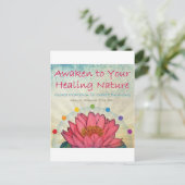 Carte Postale L'équilibre de Chakra (Debout devant)