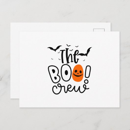 Carte Postale L'équipage du Boo (Devant / Derrière)