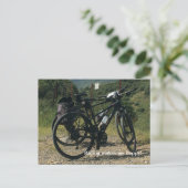 Carte Postale L'Équitation À Vélo Me Rend Heureux (Debout devant)