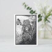 Carte Postale l'ermite (Debout devant)