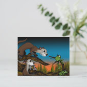 Carte Postale L'erreur de la grenouille (Debout devant)