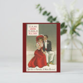 Carte Postale L'erreur est humaine, à embrasser, divine 1909 Vin (Debout devant)