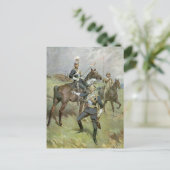 Carte Postale Les 21e Lancers - Armée britannique (Debout devant)