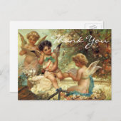 Carte Postale Les 3 anges de Zatzka (Devant / Derrière)